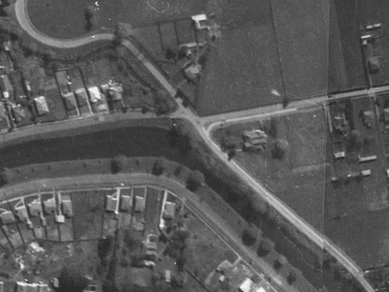 Dallington Terrace from the air, 1940-1944