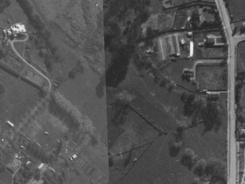 175 Clyde Road from the air, 1940-1944