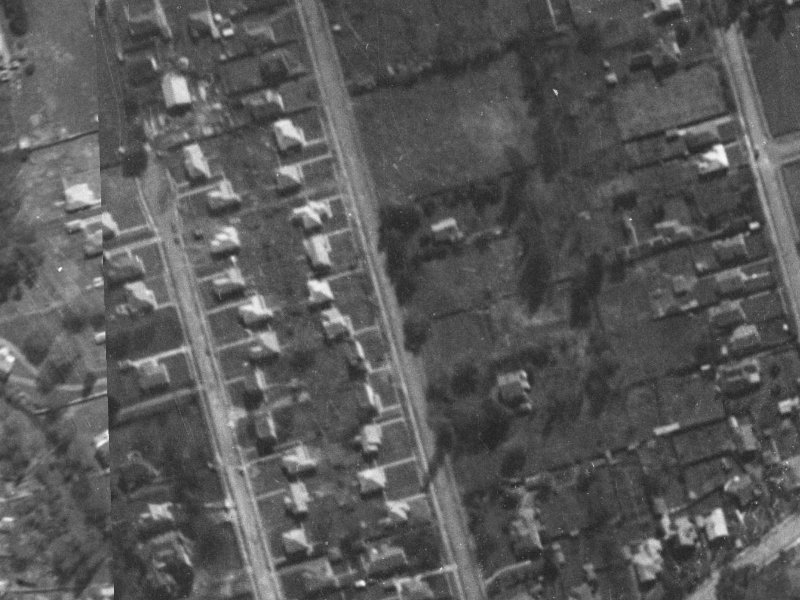 26A Bryndwr Road from the air, 1940-1944