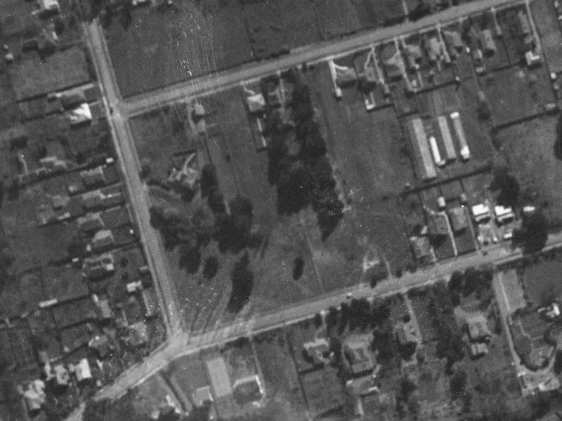 67A Glandovey Road from the air, 1940-1944