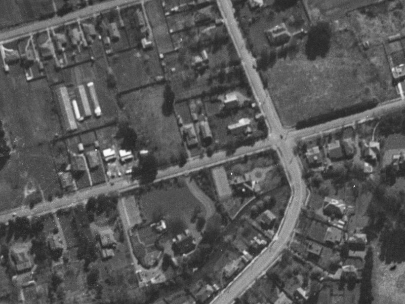 102 Glandovey Road from the air, 1940-1944