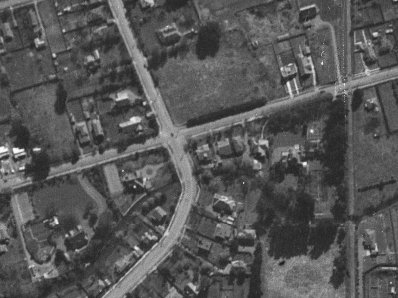 106 Glandovey Road from the air, 1940-1944