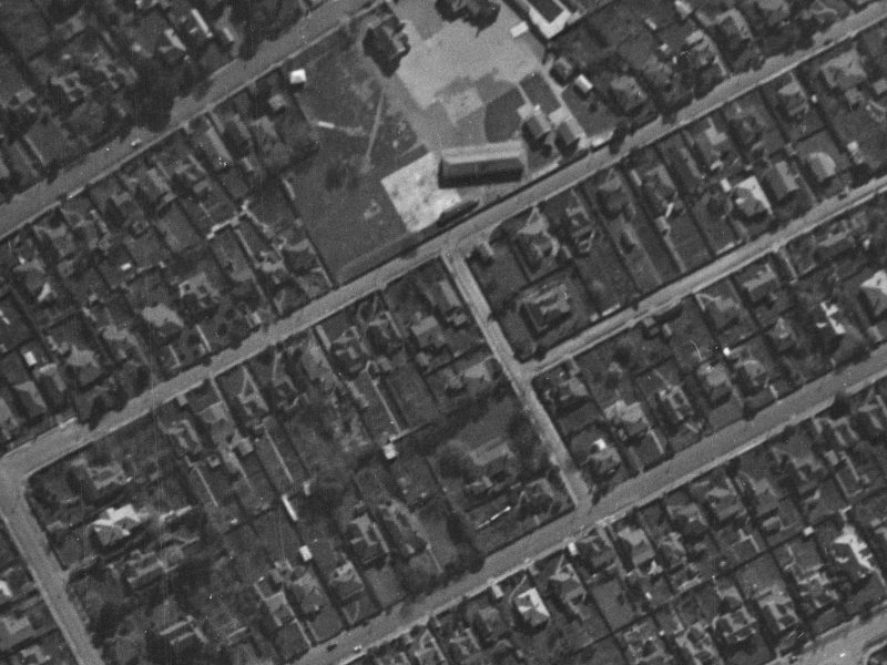 40 Aikmans Road from the air, 1940-1944