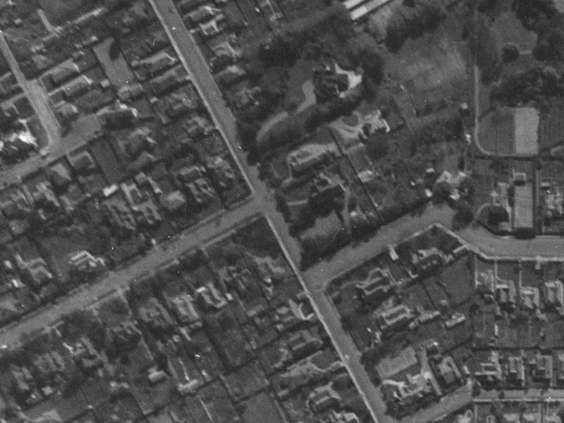 74 Bristol Street from the air, 1940-1944