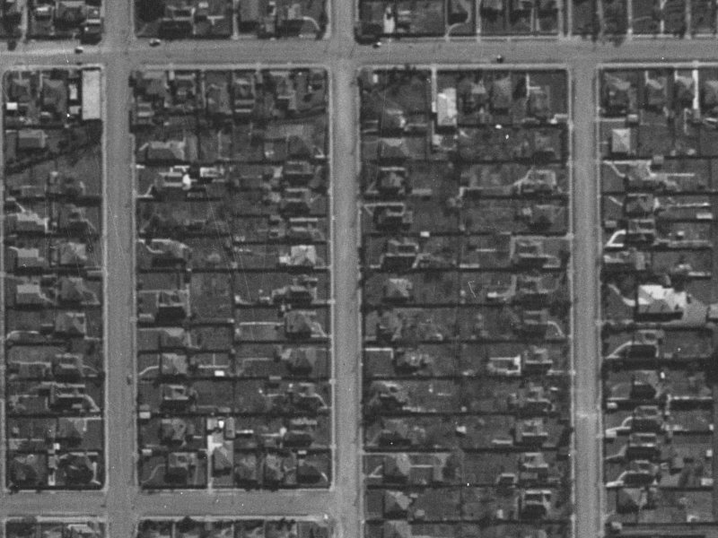 127 Geraldine Street from the air, 1940-1944