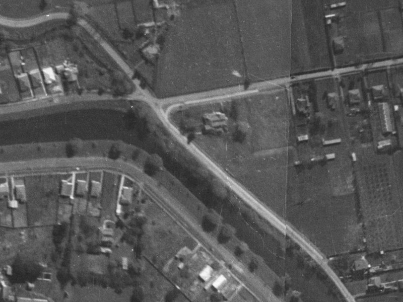 68 Dallington Terrace from the air, 1940-1944