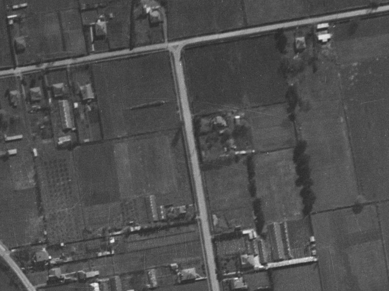 140A Gayhurst Road from the air, 1940-1944