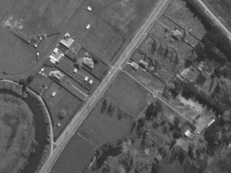 122E Wainoni Road from the air, 1940-1944