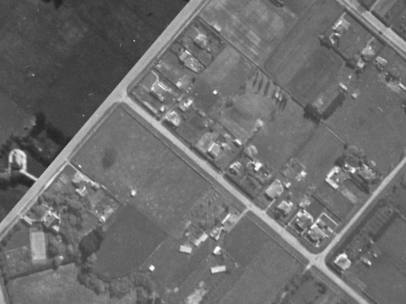 148 Hamilton Avenue from the air, 1940-1944