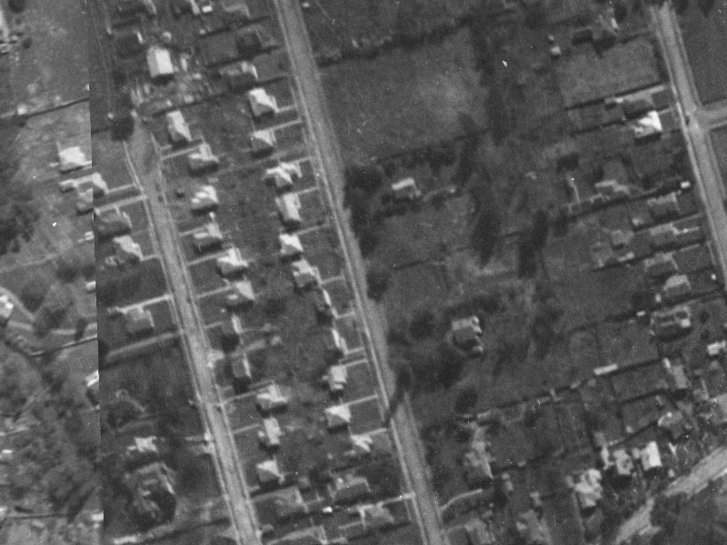 Bryndwr Road from the air, 1940-1944