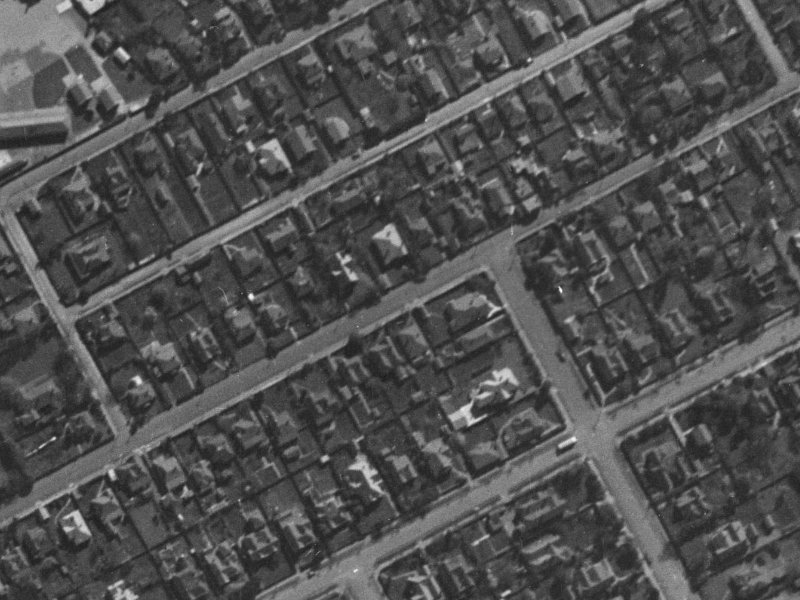 71 Office Road from the air, 1940-1944