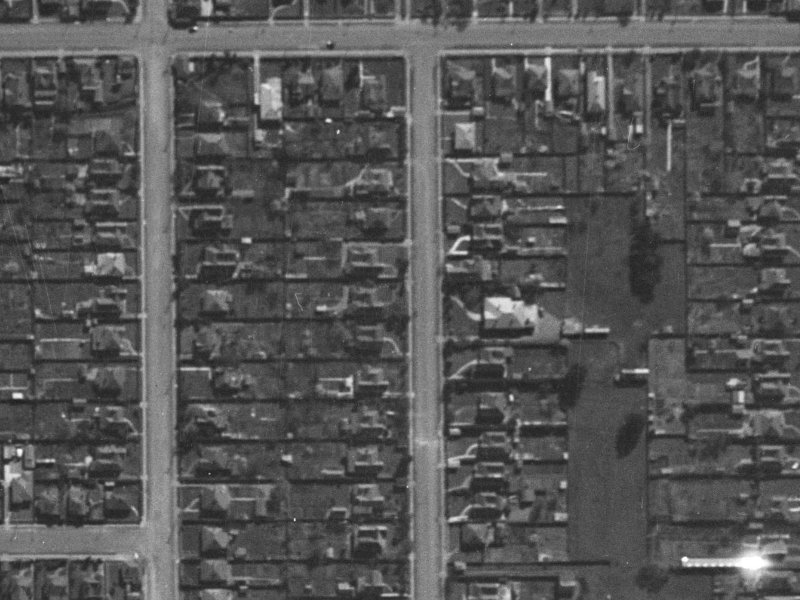 8 Olympic Lane from the air, 1940-1944