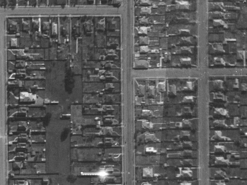 83 Hills Road from the air, 1940-1944
