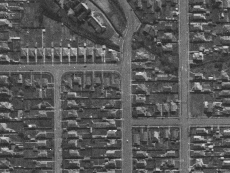 57 Stapletons Road from the air, 1940-1944