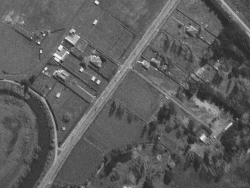 122 Wainoni Road from the air, 1940-1944
