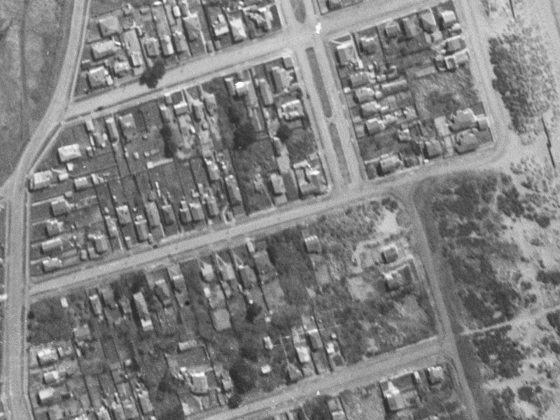 34 Shackleton Street from the air, 1940-1944