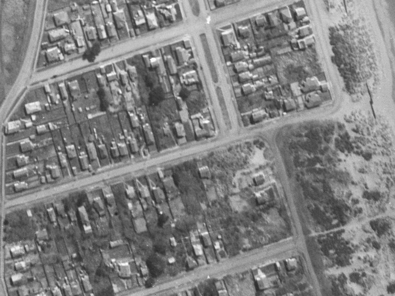 28 Shackleton Street from the air, 1940-1944