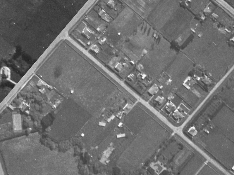 149 Hamilton Avenue from the air, 1940-1944
