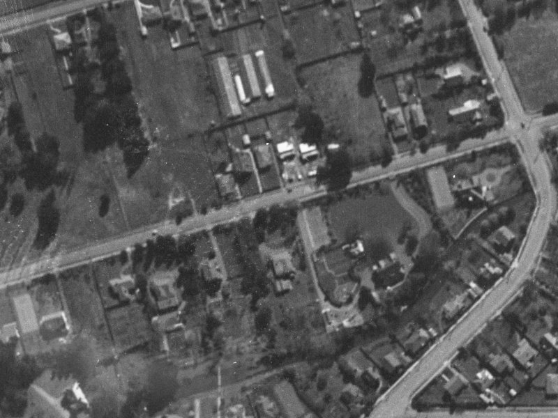 88 Glandovey Road from the air, 1940-1944