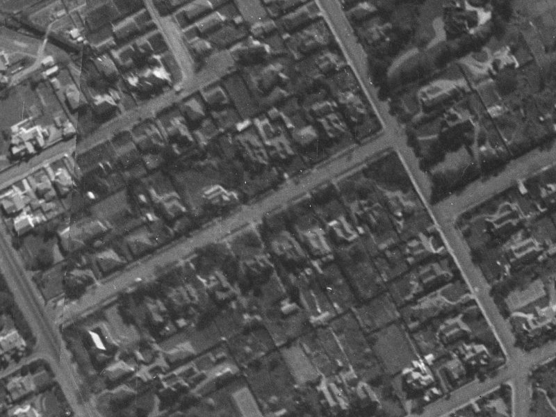 38B Webb Street from the air, 1940-1944