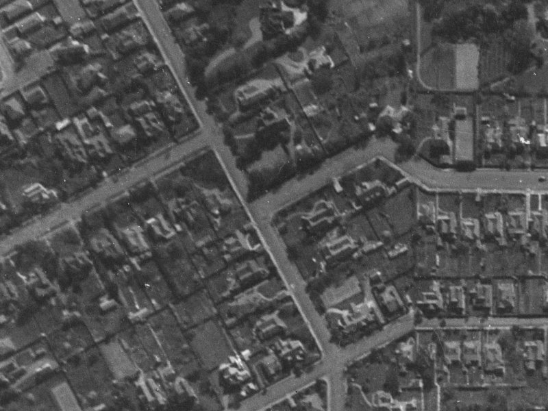 64 Bristol Street from the air, 1940-1944