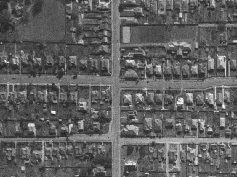 124 Springfield Road from the air, 1940-1944