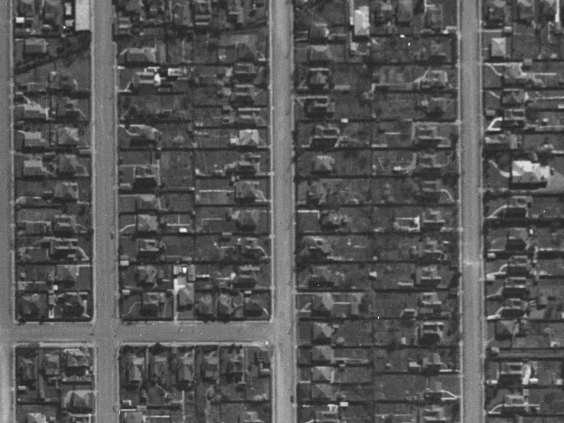 540 Barbadoes Street from the air, 1940-1944