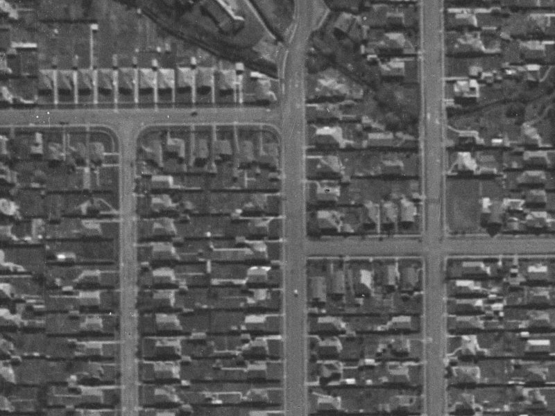 55 Stapletons Road from the air, 1940-1944