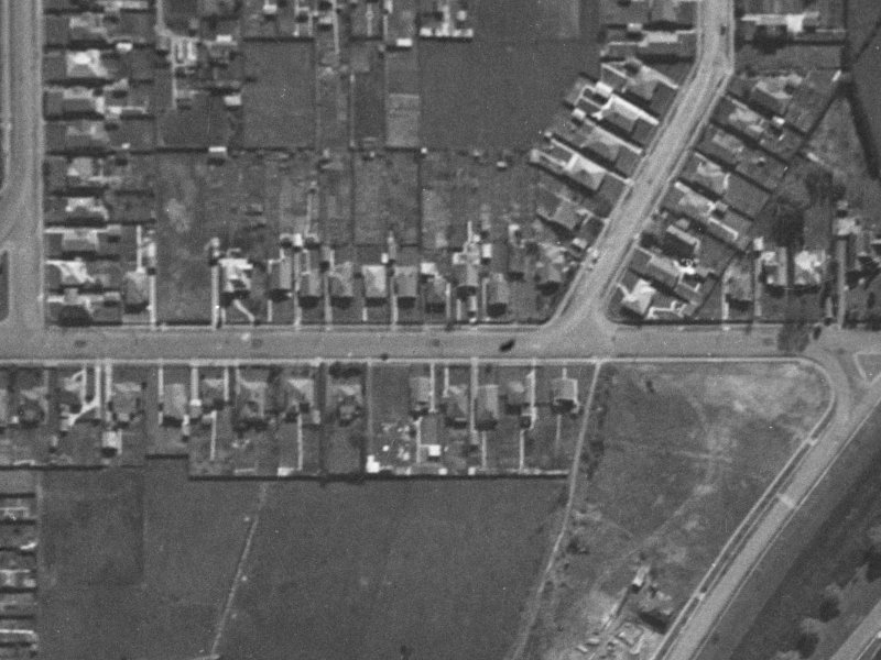 37 Medway Street from the air, 1940-1944