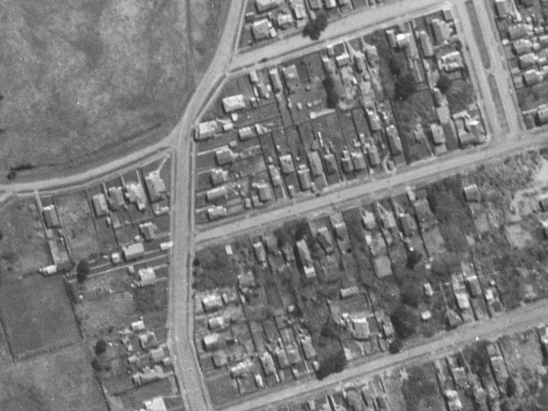 58 Shackleton Street from the air, 1940-1944