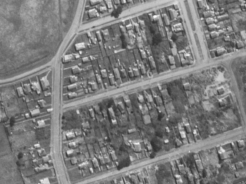 51 Shackleton Street from the air, 1940-1944