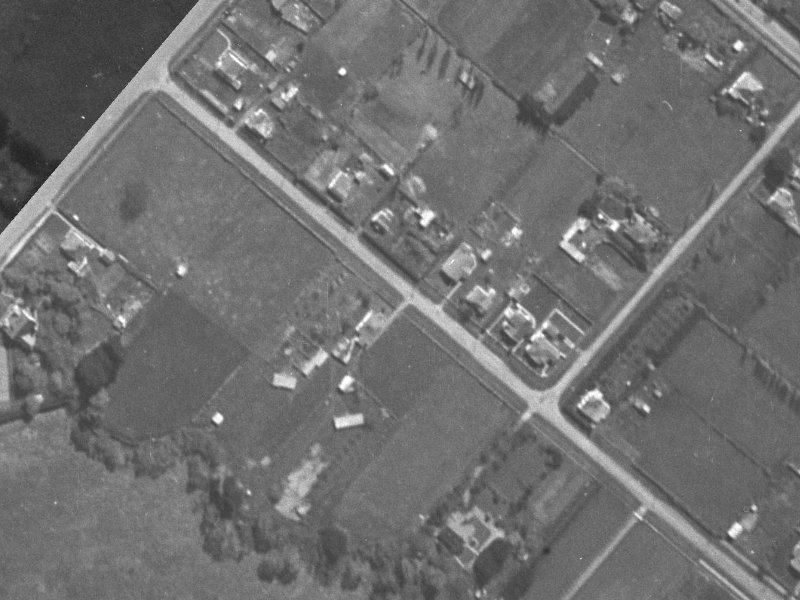 141 Hamilton Avenue from the air, 1940-1944