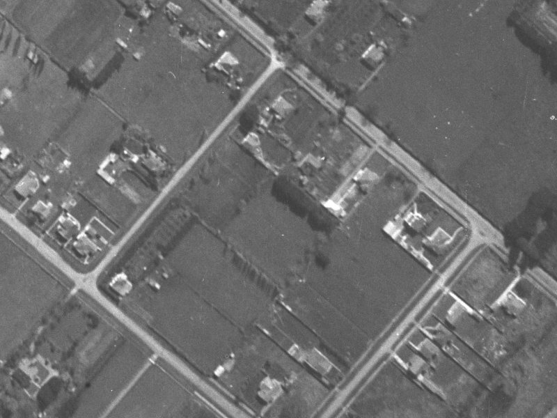 15A Lothian Street from the air, 1940-1944