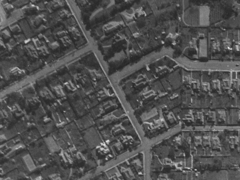 64a Bristol Street from the air, 1940-1944