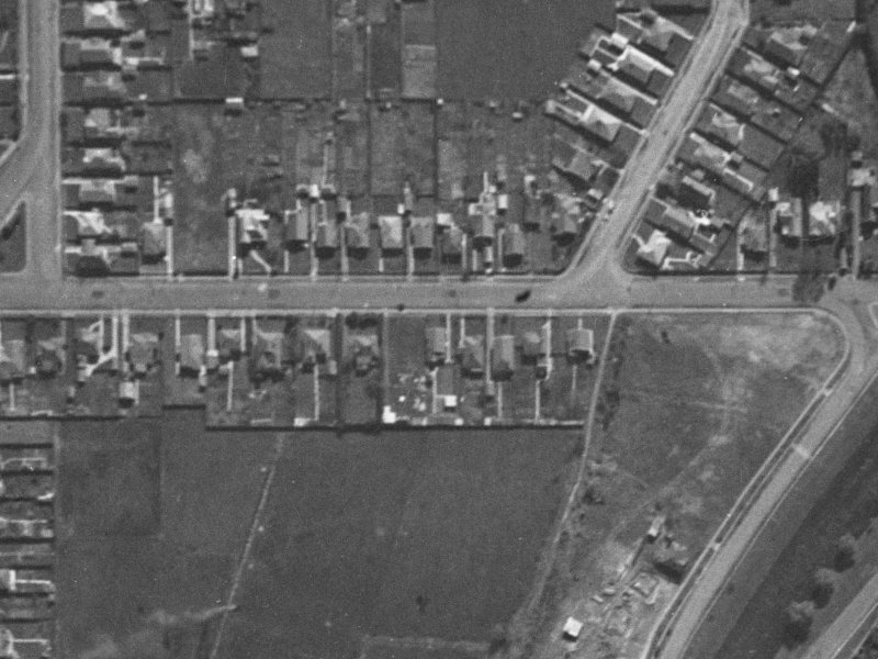 42 Medway Street from the air, 1940-1944