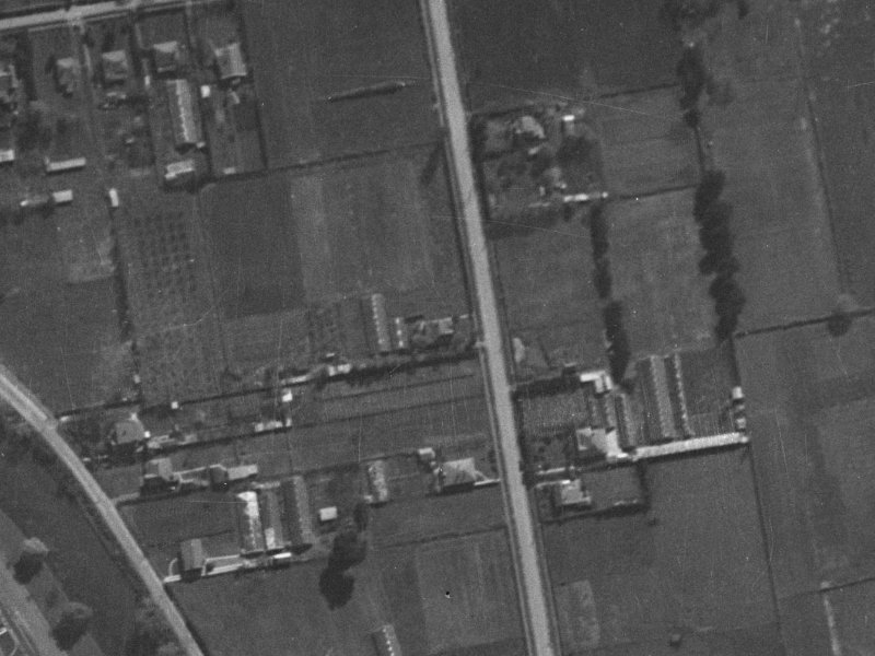 Gayhurst Road from the air, 1940-1944