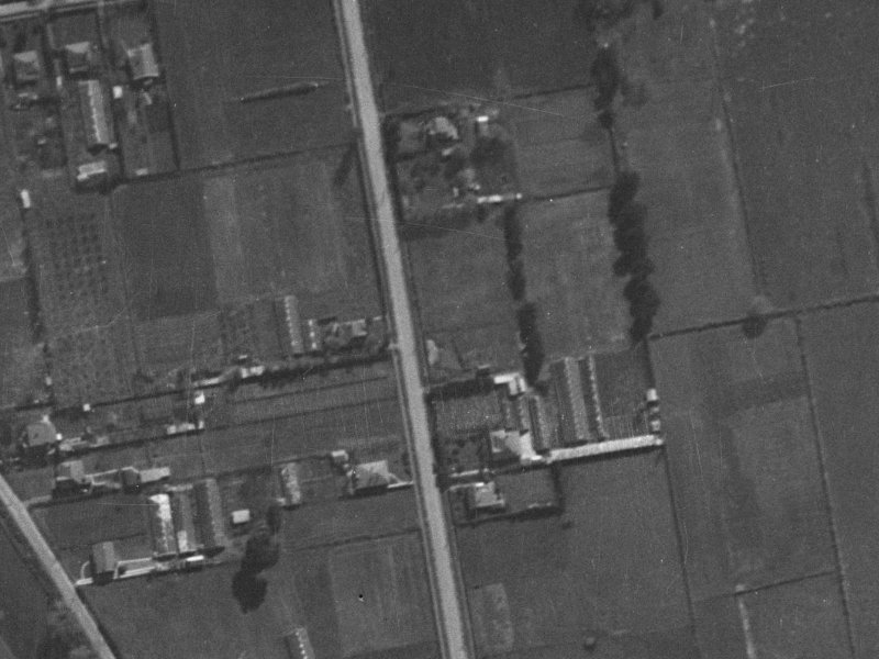 128 Gayhurst Road from the air, 1940-1944