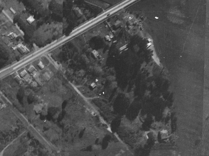 15 Esk Place from the air, 1940-1944