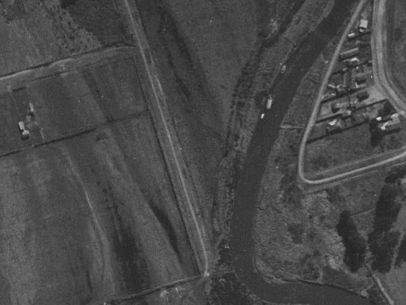 Evans Avenue from the air, 1940-1944