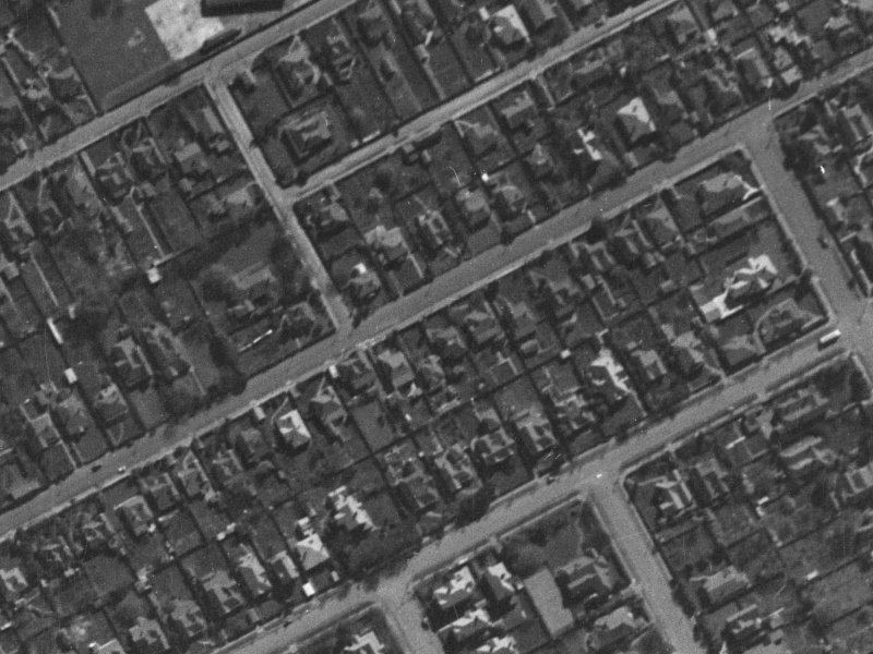 48 Office Road from the air, 1940-1944