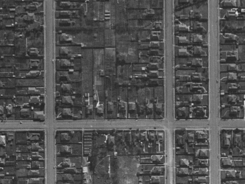 121 Canon Street from the air, 1940-1944