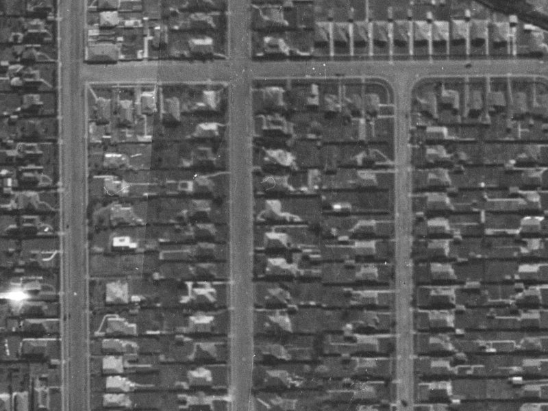 46 Slater Street from the air, 1940-1944