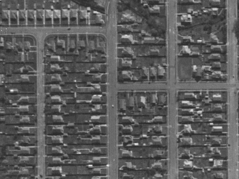 9 Randall Street from the air, 1940-1944