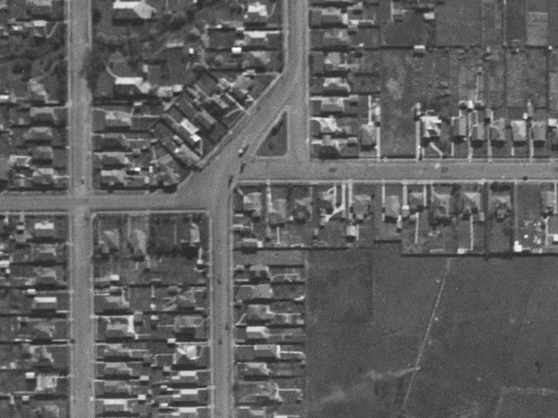 6 Medway Street from the air, 1940-1944
