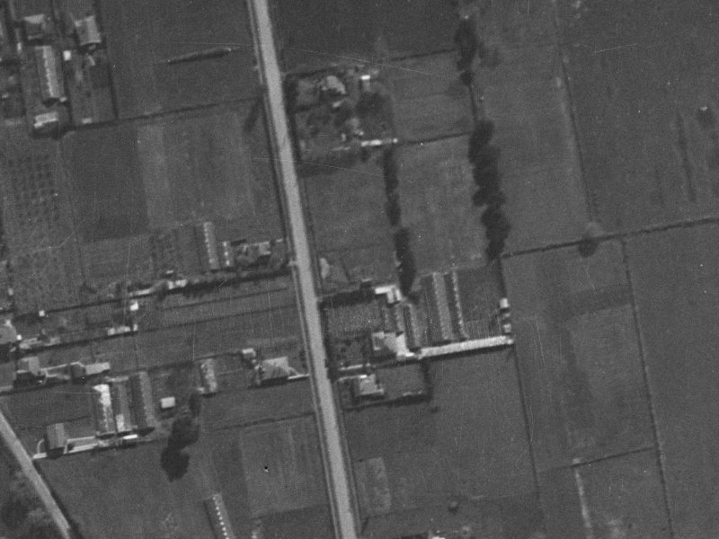 126 Gayhurst Road from the air, 1940-1944