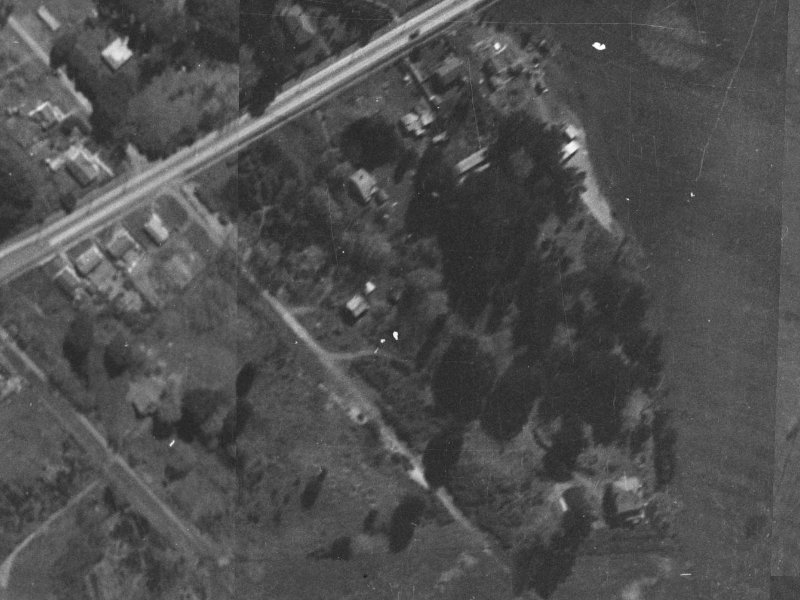 Esk Place from the air, 1940-1944