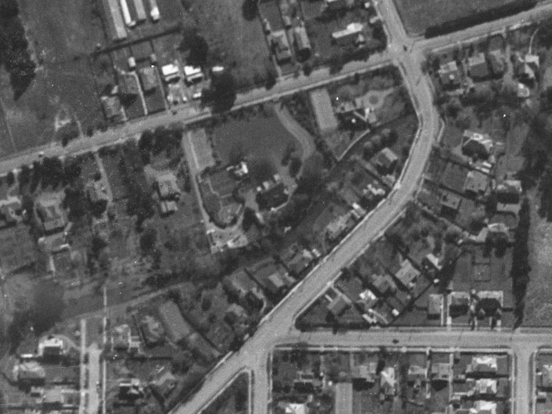 Idris Road from the air, 1940-1944
