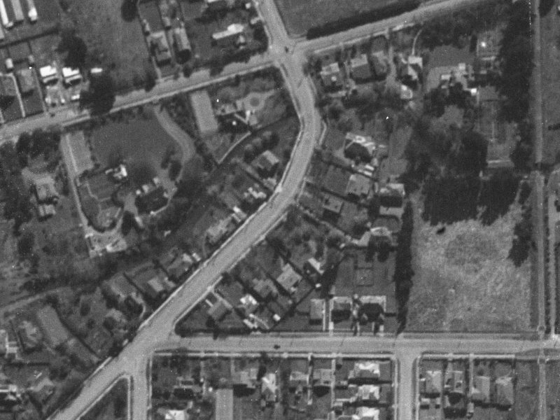 42 Idris Road from the air, 1940-1944