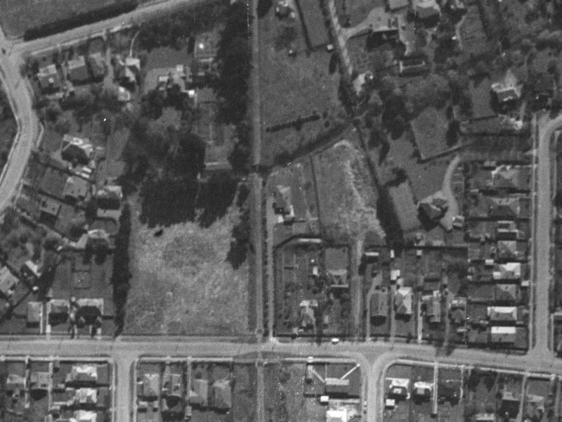 32A Wroxton Terrace from the air, 1940-1944