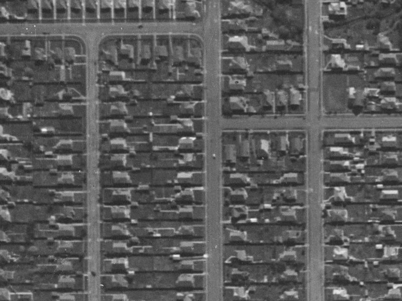 47 Stapletons Road from the air, 1940-1944